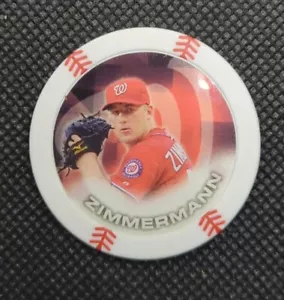 Jordan Zimmerman 2013 Topps MLB Chipz - Poker Style Plastic Chips - Picture 1 of 2