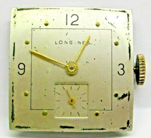 Antique Gents Longines Watch Movement 17 jewels,23 mm # 10 L. - Picture 1 of 4