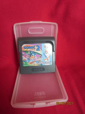 Sonic The Hedgehog 2 with Soinic Tails 1992 Sega Game Gear Loose cart and case - Image 1 of 4