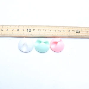 (3-Pk) The Ultimate Cord Holder & Cable Organizer White,Blue,Pink 1561668246 - Picture 1 of 4
