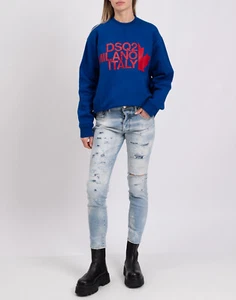 RRP€710 DSQUARED2 Skinny Jeans IT38 US2 UK6 XS Stretch Distressed Made in Italy - Bild 1 von 10