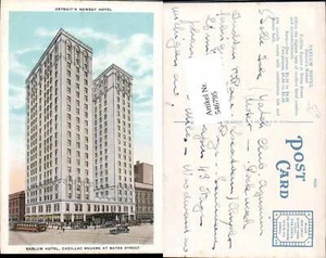 546795, Michigan Detroit Barlum Hotel Cadillac Square Bates Street - Imagen 1 de 1
