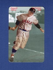 HAYWOOD SULLIVAN, San Francisco Seals PCL ~FIRST PRINTING color card | C. Aldana