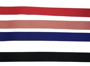 double faced grosgrain ribbon gift wrapping grosgrain ribbon 20mm width Per Yard - Picture 1 of 5