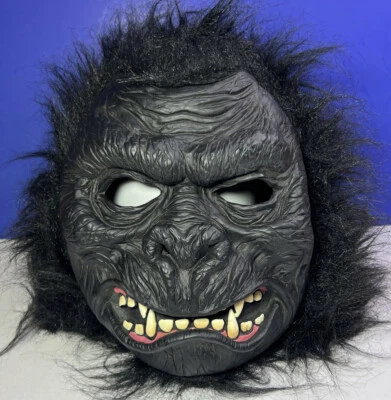 Máscara de Halloween Gorilla Scary con efectos de sonido Gorila King Kong tamaño mono adulto Foto 1 de 4