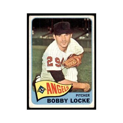 1965 Topps Bobby Locke Baseball Cards #324 - Image 1 of 3