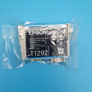 Epson T1292 Tintenpatrone Cyan Original OEM - Brandneu, Versiegelt - Bild 1 von 1