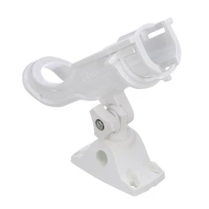 Attwood Heavy-Duty Adjustable Rod Holder w/Combo Mount - White - Picture 1 of 3