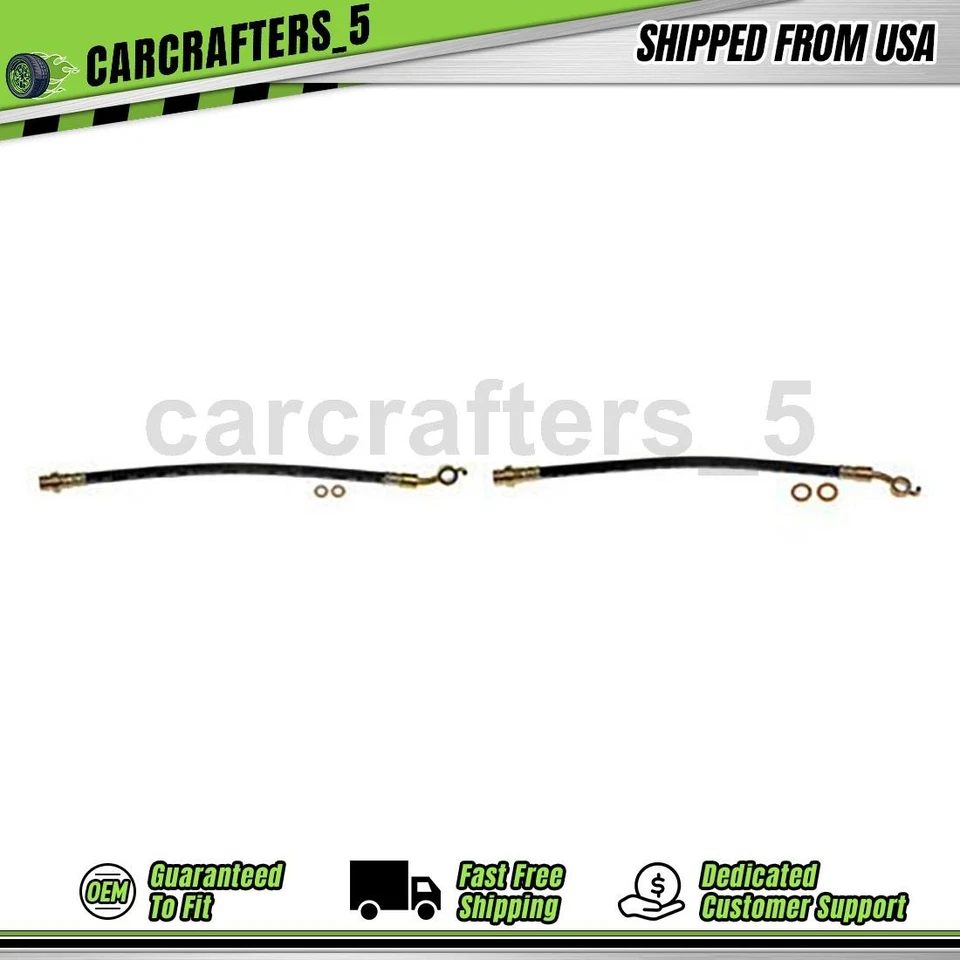 2 mangueras hidráulicas de freno trasero para Volvo S80 2015 3,0 L Foto 1 de 4