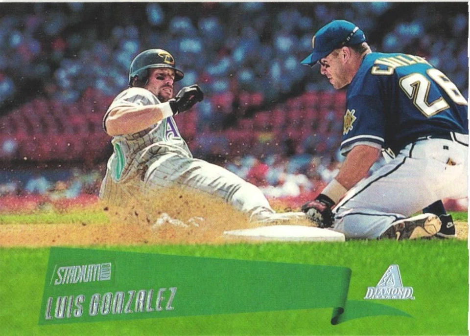 2000 Stadium Club #148 Luis Gonzalez Arizona Diamondbacks - Image 1 of 2
