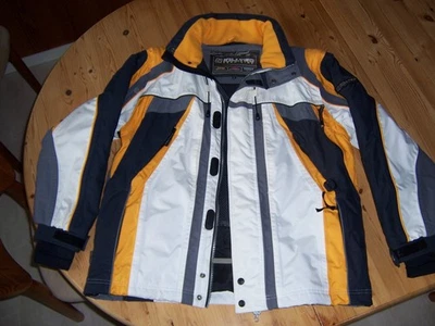 Killtec Tech-Line Level 5 Skijacke 42/44 hellbeige/grau/mandarine - Bild 1 von 4