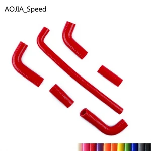 Silicone Radiator Hoses For Kawasaki Ninja 250R EX250J 2008-2015 2009 Red - Picture 1 of 16