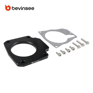 BEVINSEE 102mm For LS Throttle Body Adapter Kit For GM LS1 LS2 Anodized Aluminum - Picture 1 of 12