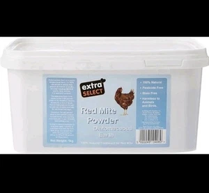 Extra Select Red Mite Powder Bucket, 1 kg - Picture 1 of 3