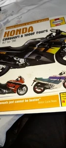 Haynes Service Repair Manual Honda Cbr600f1 And 1000f Fours - Picture 1 of 4
