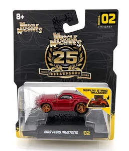 Muscle Machine 25 Year Anniversary 1969 Ford Mustang Model 02 1:64 - Picture 1 of 3