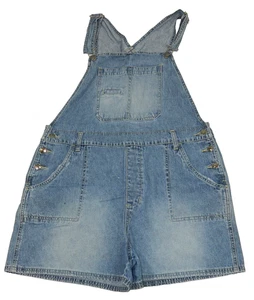 Women's Bib Shorts Xhilaration Premium Denim Tag XL measured Size 33 - Picture 1 of 4