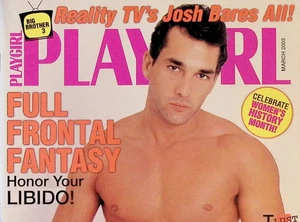 March 2003 Playgirl Magazine Jesse James Will Hoge Big Brother 3 Gay Interest - Imagen 1 de 2