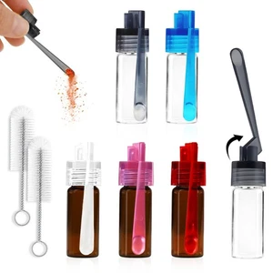 5 Stück Mini Gewürzbehälter mit Löffel - Auslaufsicher & Tragbar Reise Gewürz D... - Bild 1 von 6