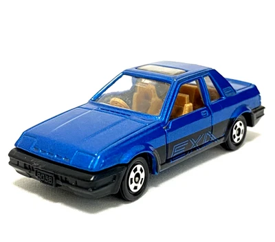 Vintage Tomica #22 Nissan Pulsar EXA Coupe Blue Made In Japan 1/60 Diecast - Image 1 of 4