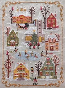 The Day Before Christmas by Twin Peak Primitives cross stitch pattern - Picture 1 of 1