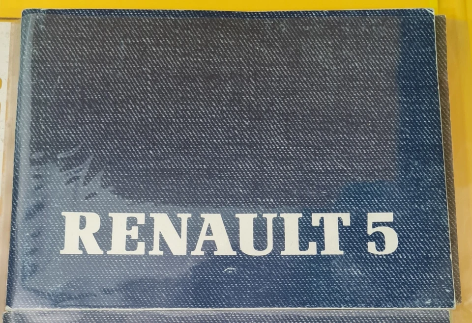 Manuale Uso E Manutensione Renault 5 Gt Turbo - Immagine 1 di 1