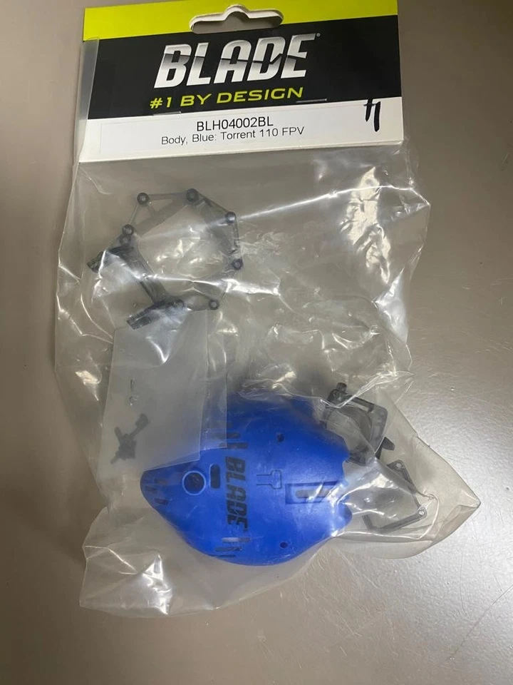 Capa corpo quadricóptero drone BLH04002BL Blade Torrent 110 FPV (azul) - Imagem 1 de 1