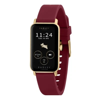 Series 21 Womens Smart Watch with Cranberry Red Lozenge Silicone Strap - Image 1 of 4