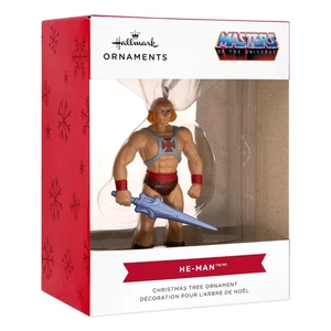 He-Man Masters Of the Universe Christmas Tree Ornament Cake Topper Hallmark - Picture 1 of 1