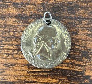 George Washington Gedenkanhänger Schlüsselanhänger Medaille Münze 1. Präsident - Bild 1 von 2