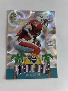 2002 Pacific Crown Royale Pro Bowl Honors Eddie George #20 Titans - Picture 1 of 2