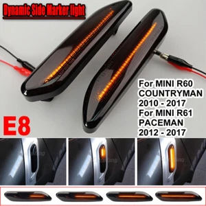 For MINI R60 COUNTRYMAN R61 PACEMAN 2012-2017 LED Sequential Side Marker Light - Foto 1 di 10