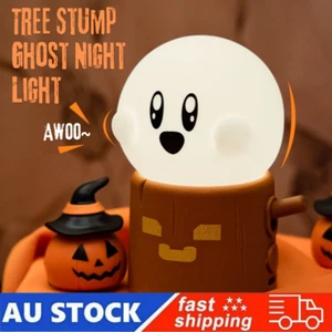 Ghost Night Light – LED Lamp mood, Bedroom Light | Halloween Decor | Gift - Picture 1 of 18