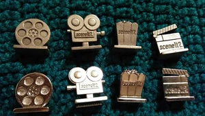 Scene It? Movie Game Replacement Token Piece 2002 - Picture 1 of 5