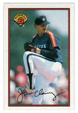 Jim Clancy - Houston Astros (MLB) - 1989 Bowman Baseball # 324 MT