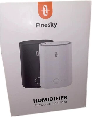 Finesky Humidifier Ultrasonic Cool Mist Brand New Black Taotronics - Image 1 of 2