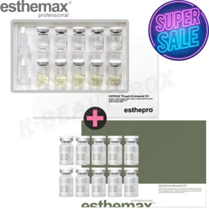 ESTHEPRO Chitossil Thread Lifting Ampoule 10p+Glutathione Ampoule 10p Whole Box - Picture 1 of 12