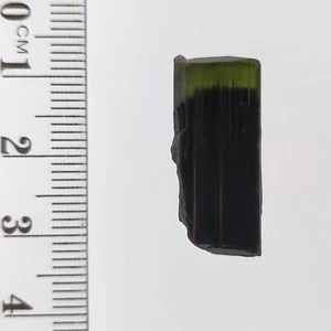 Tourmaline green cap bicolor Elbaite terminated crystal specimen StakNala 22.8ct - Picture 1 of 7