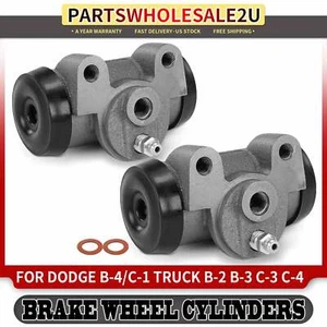 2Pcs Rear LH&RH Drum Brake Wheel Cylinder for Dodge B-1 Truck B-2 C-1 Truck C-3 - Picture 1 of 9
