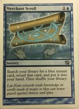 Top Merchant Scroll/Trade Contract - 8th Edition-English (Near Mint -)