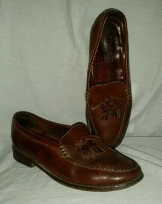 COLE HAAN Brown Leather SLIDE COMFORT LOAFER 7.5 - Image 1 of 4