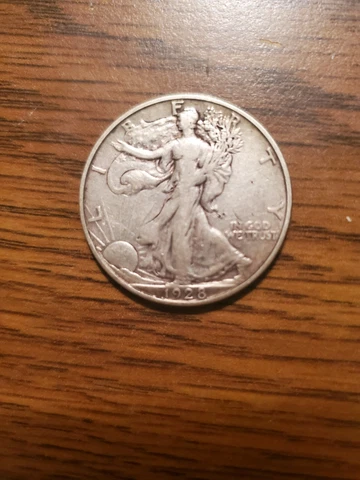 1928-S Walking Liberty Half Dollar Cover