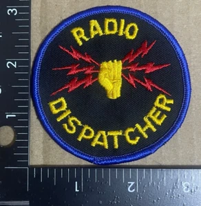 FUNKDISPONENT / Dunkelblauer Rand / Sammleraufnäher / Öffentliche Sicherheit - Bild 1 von 1