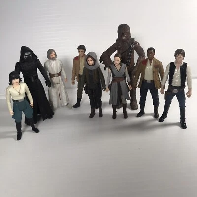 Lot of 9 Star Wars Action Figures 3.75” Toy Collection. - Image 1 of 4