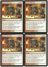 MTG Master Warcraft x4 Ravnica LP/Played