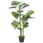 Artificial Plant Monstera with Pot Green 100 Z2H6