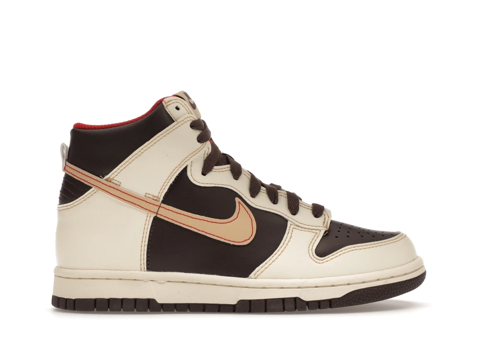 Size 6 (GS) - Nike Dunk High Baroque Brown