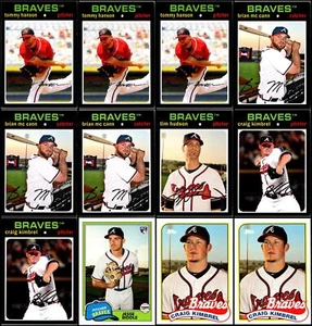 Topps Archives Atlanta Braves (43) Card Lot - ACT NOW – LIMITED EDITION ITEM! - Picture 1 of 8