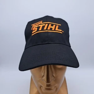 STIHL Team Stihl cappello con logo arancione ricamato taglia adulto - Foto 1 di 8
