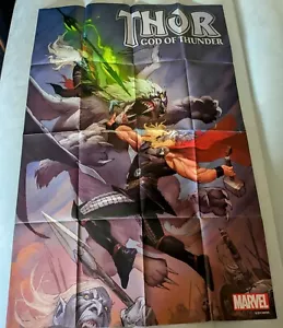 THOR God of Thunder Ron Garney 24" x 36" Promo Poster Marvel 2013 Brand New - Picture 1 of 4